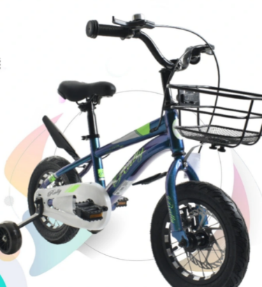 صورة دراجة أطفال مع سلة رياضية مقاس 12